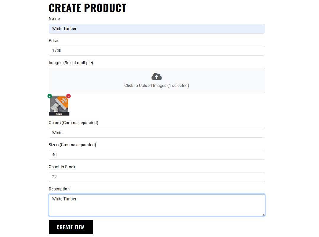 TimberZee E-commerce Application