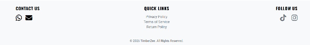 TimberZee E-commerce Application