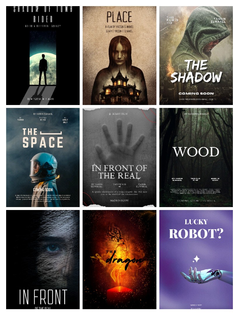 اعمالي من صور سوشيال ميديا و لوجو و فيديوهات ذكاء اصطناعي