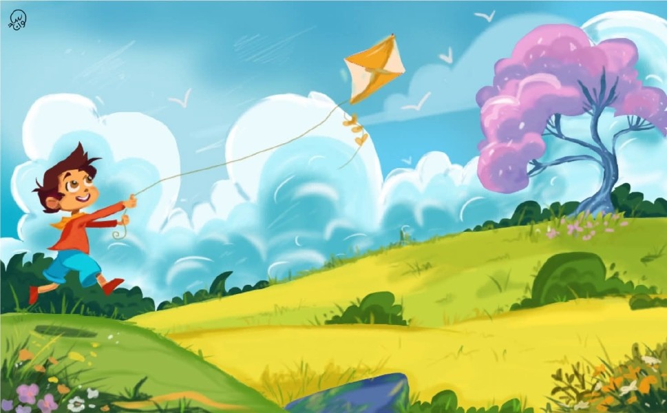 Background & Character design for kids books