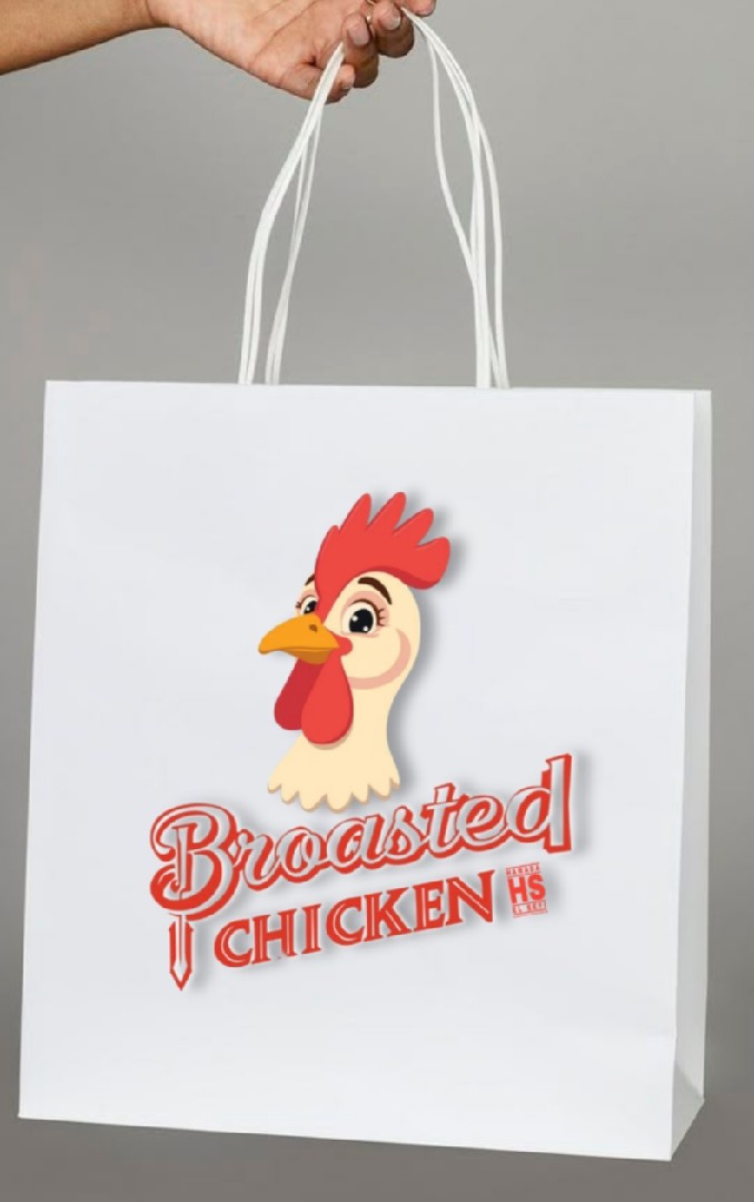 تم تصميم Logo لمطعم Bruce Sandwatch بواسطة Photoshop