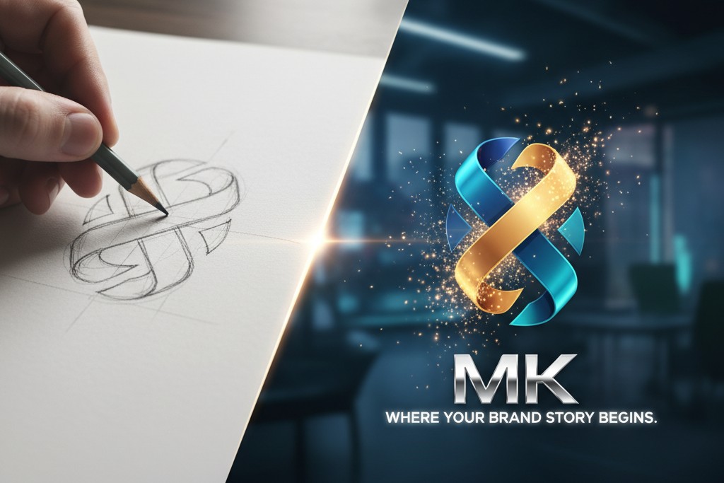 شركة MK نقطة انطلاق هويتك البصرية