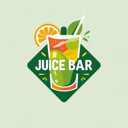 لوجو لمحل عصير فريش