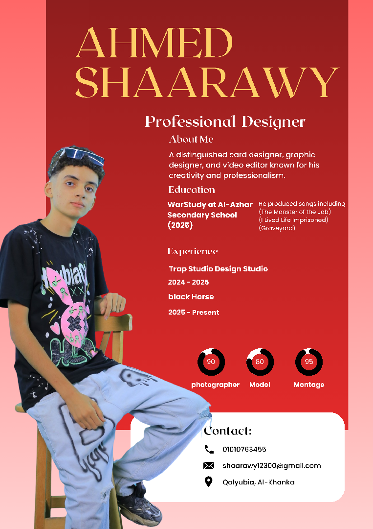 تصميم يوصف عملك