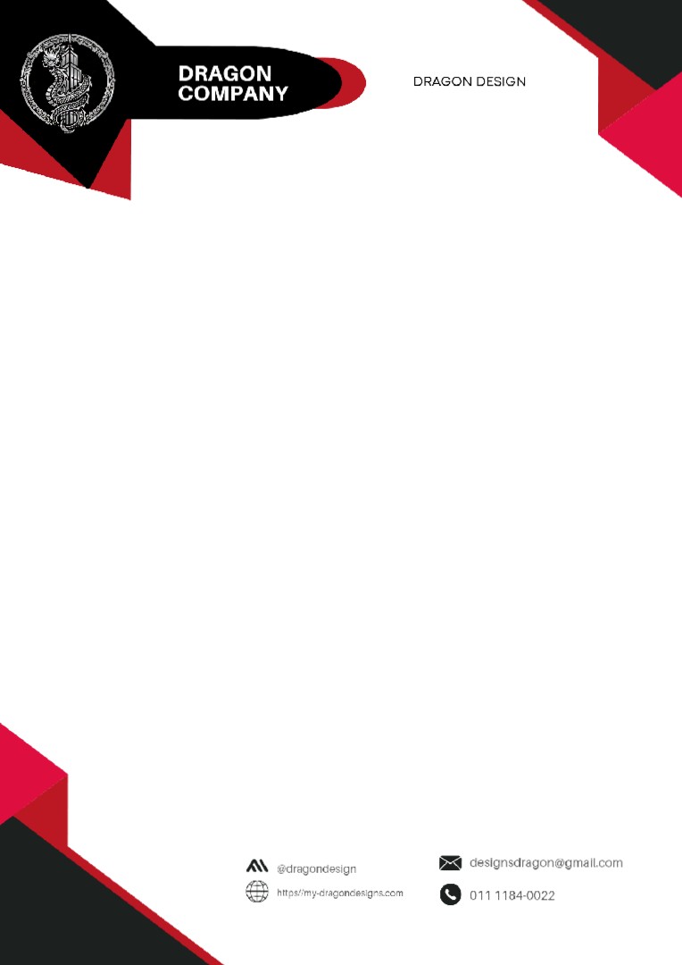 تصميم ليتر هيد احترافي