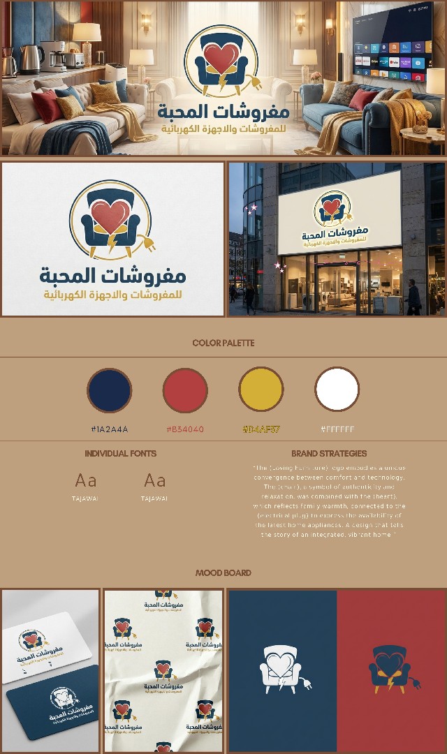 بروجكت لمتجر مفروشات المحبة