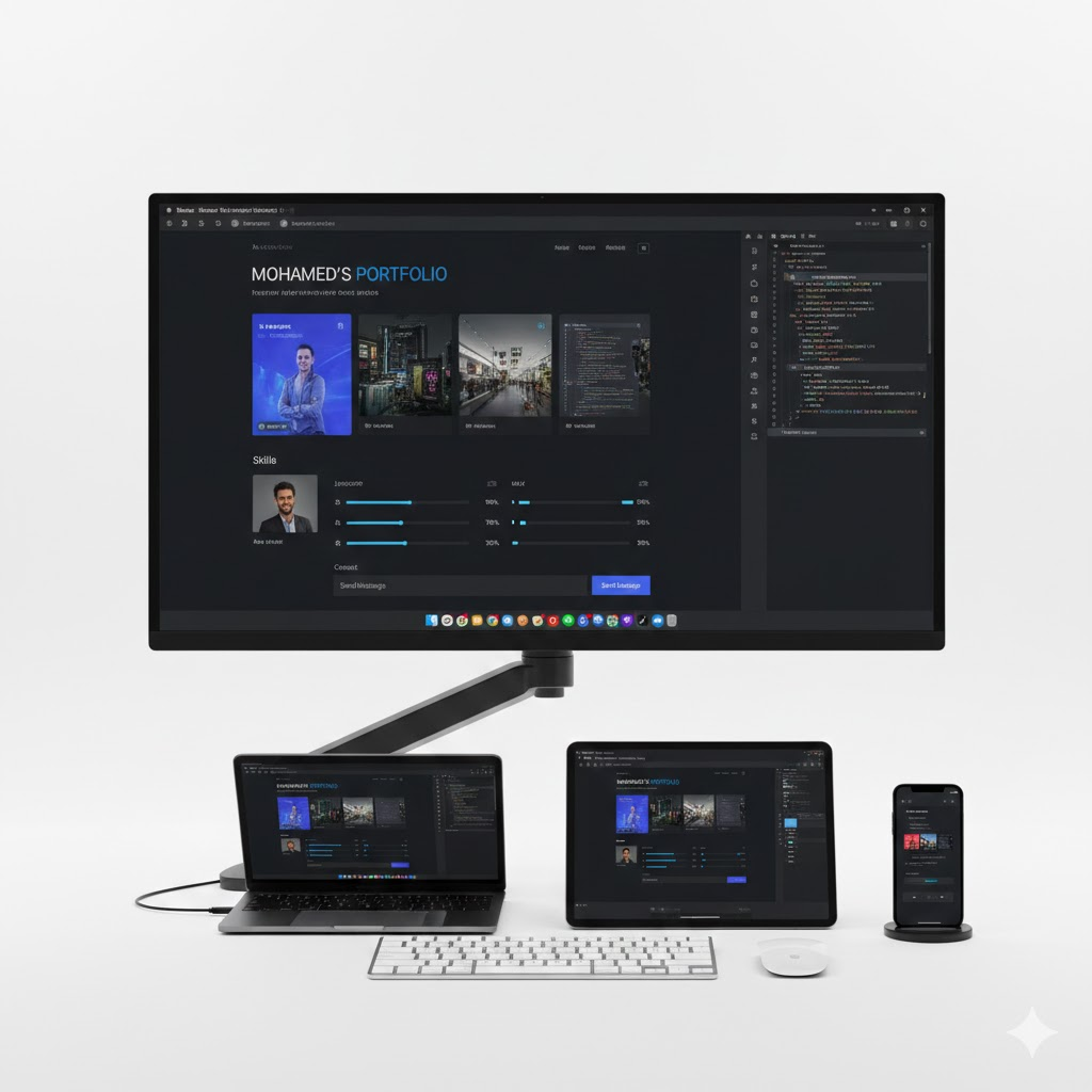 شريكك الإبداعي نحو تميز مرئي: بورتفوليو تصميم متكامل