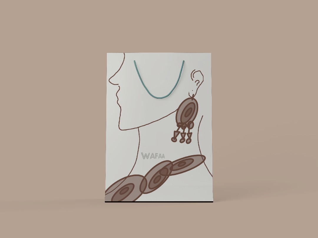 تصميم أنثوي لعلامة تجارية Minimal