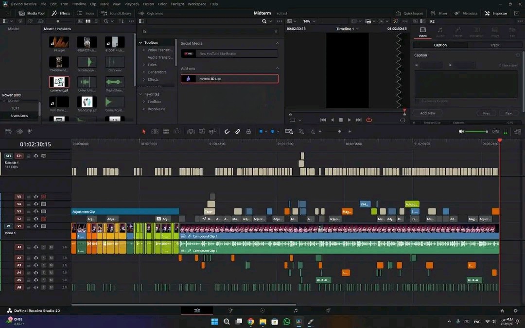 تصميم مونتاج احترافي