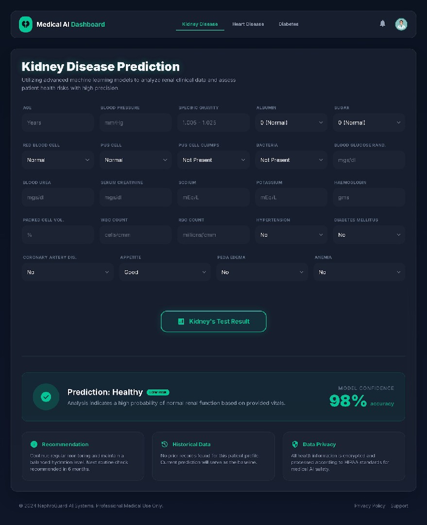 Medical AI Disease Prediction System