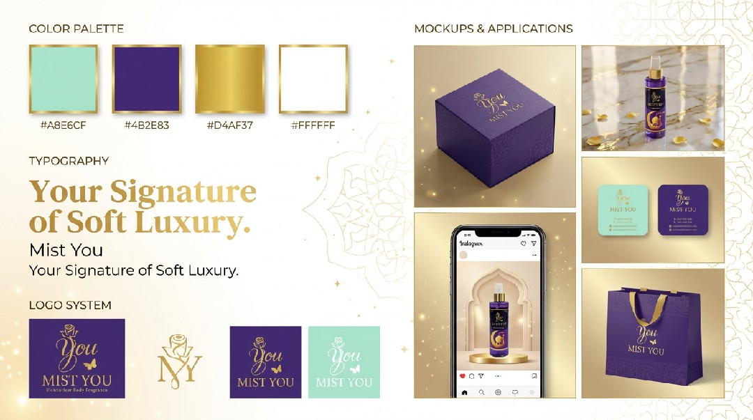 Mist You Visual Identity