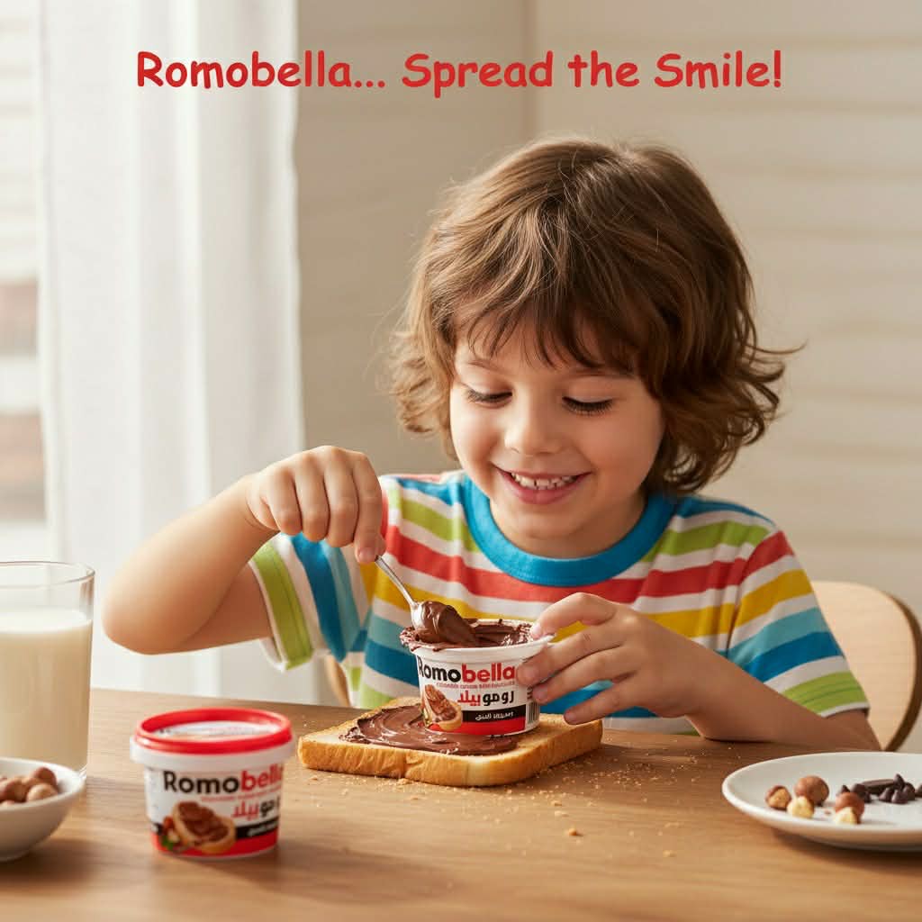 حملة إعلانية لمنتج romobella