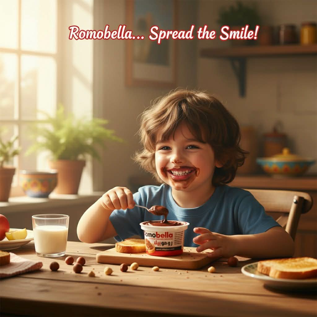 حملة إعلانية لمنتج romobella