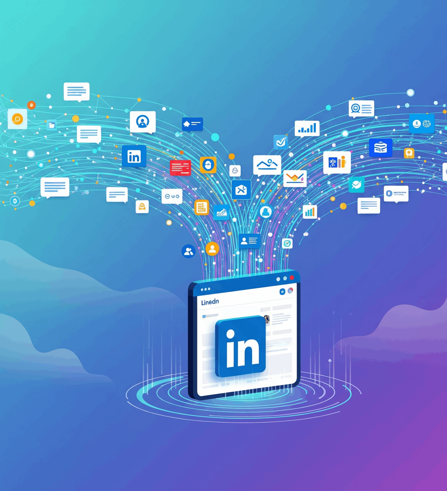 إستخراج بيانات العملاء من لينكدان LinkedIn