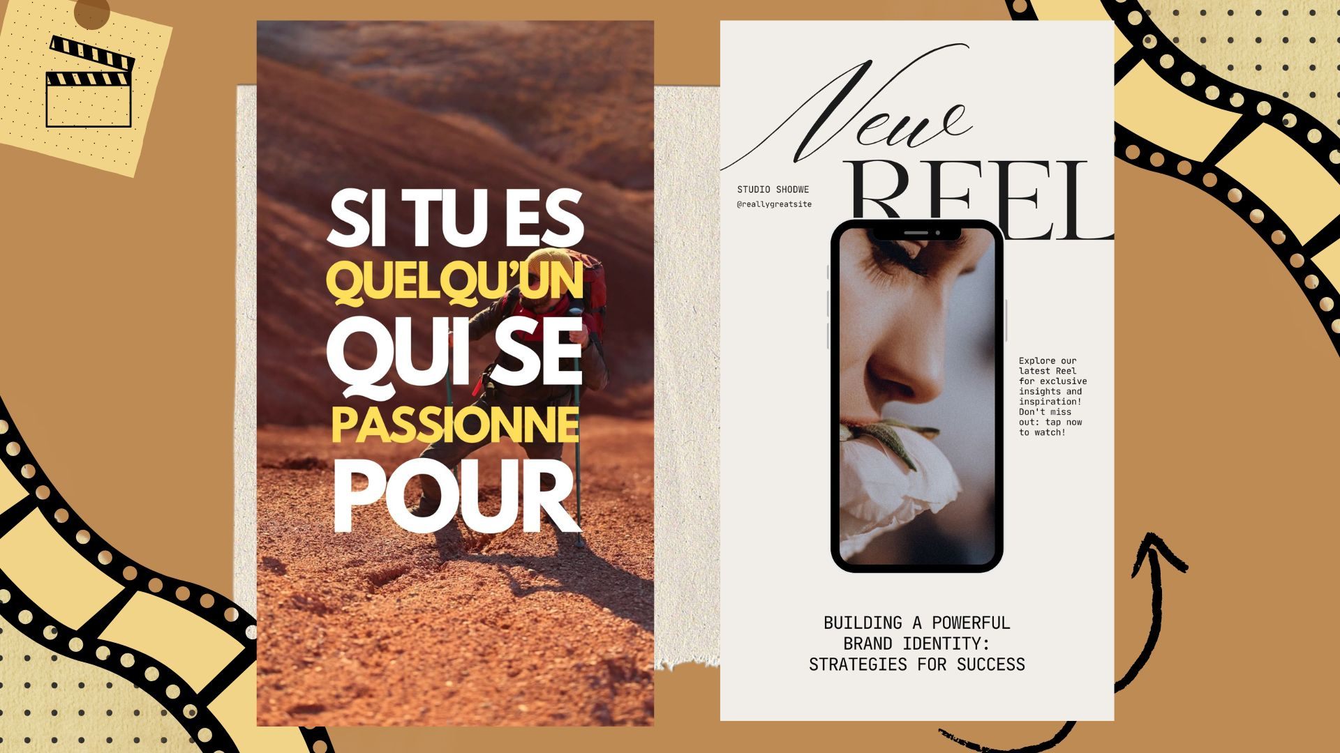 فيديوهات قصيرة أو Reels تعليمية وإعلانية احترافية
