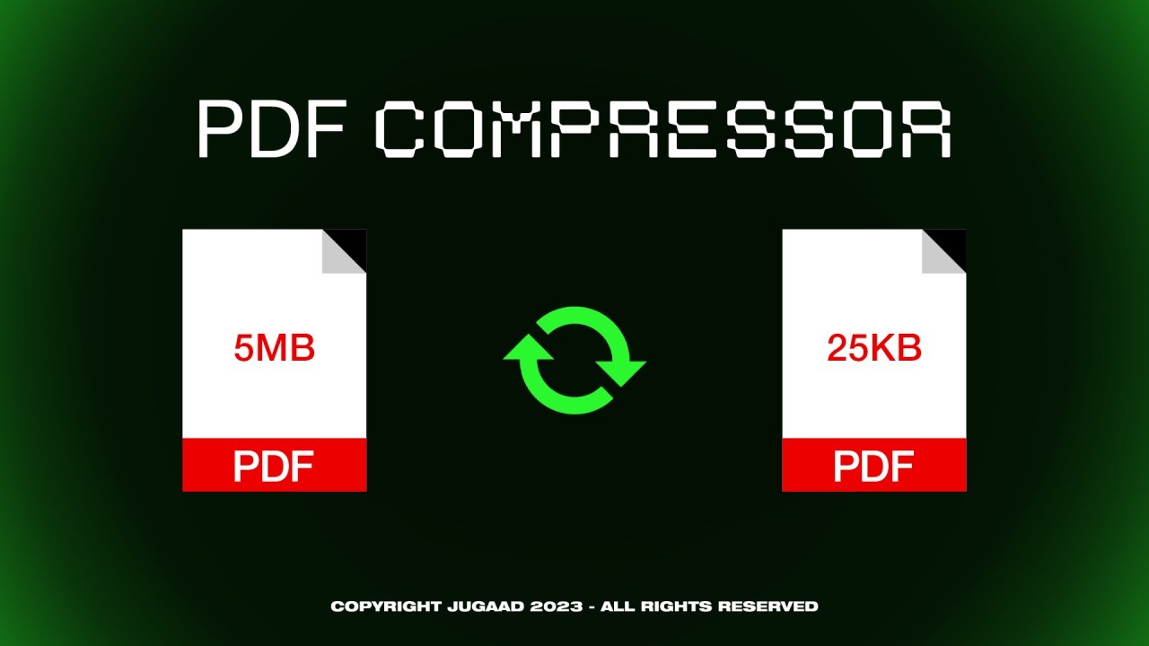 ضغط ملفات PDF واستخراج الصفحات ودمجها