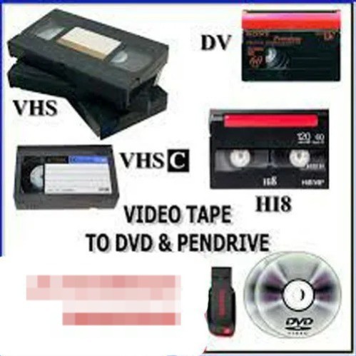 تحويل أفلام الكاسيت القديمة (Betamax/VHS/8mm) إلى DVD