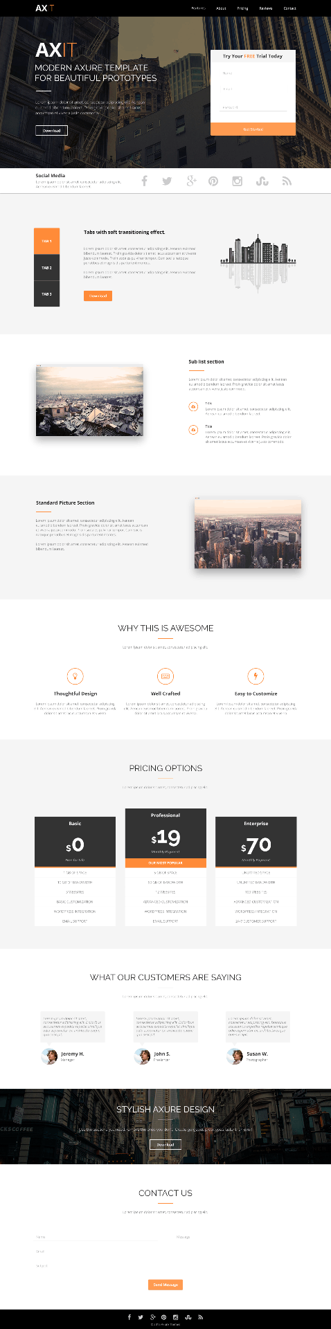 تصميم صفحة هبوط Landing Page احترافية متجاوبة وسريعة التحميل
