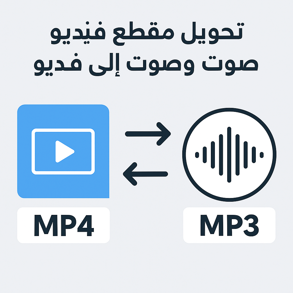 تحويل-مقطع-فيديو-الى-صوت-وصوت-الى-فيديو