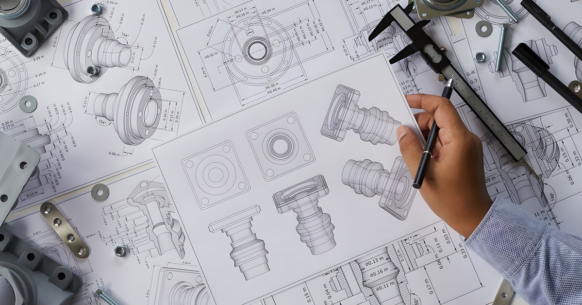 تصميم-رسومات-هندسيةكهرباء-ميكانيكا-عمارة