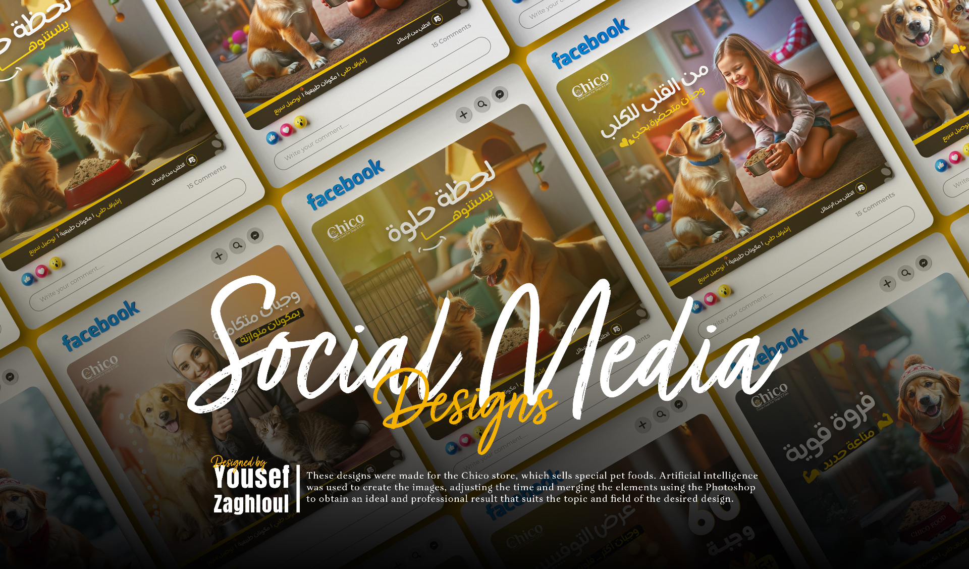 تصميمات بوستات سوشيال ميديا فيسبوك وانستجرام