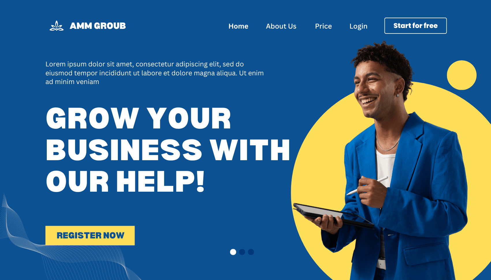 تصميم وتطوير صفحة هبوط سريعة (Landing Page) احترافية متجاوبة