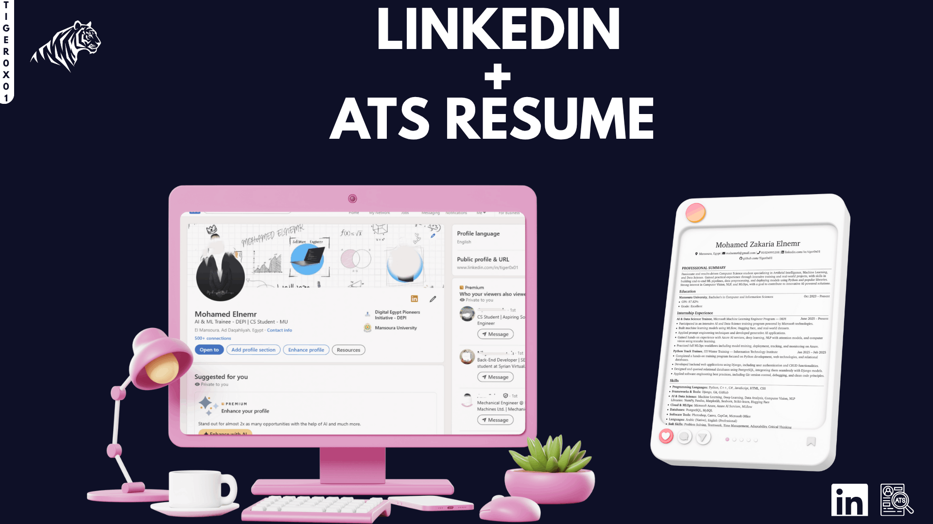 تصميم-سيرة-ذاتية-متوافقة-مع-ats-وتحسين-بروفايل-linkedin