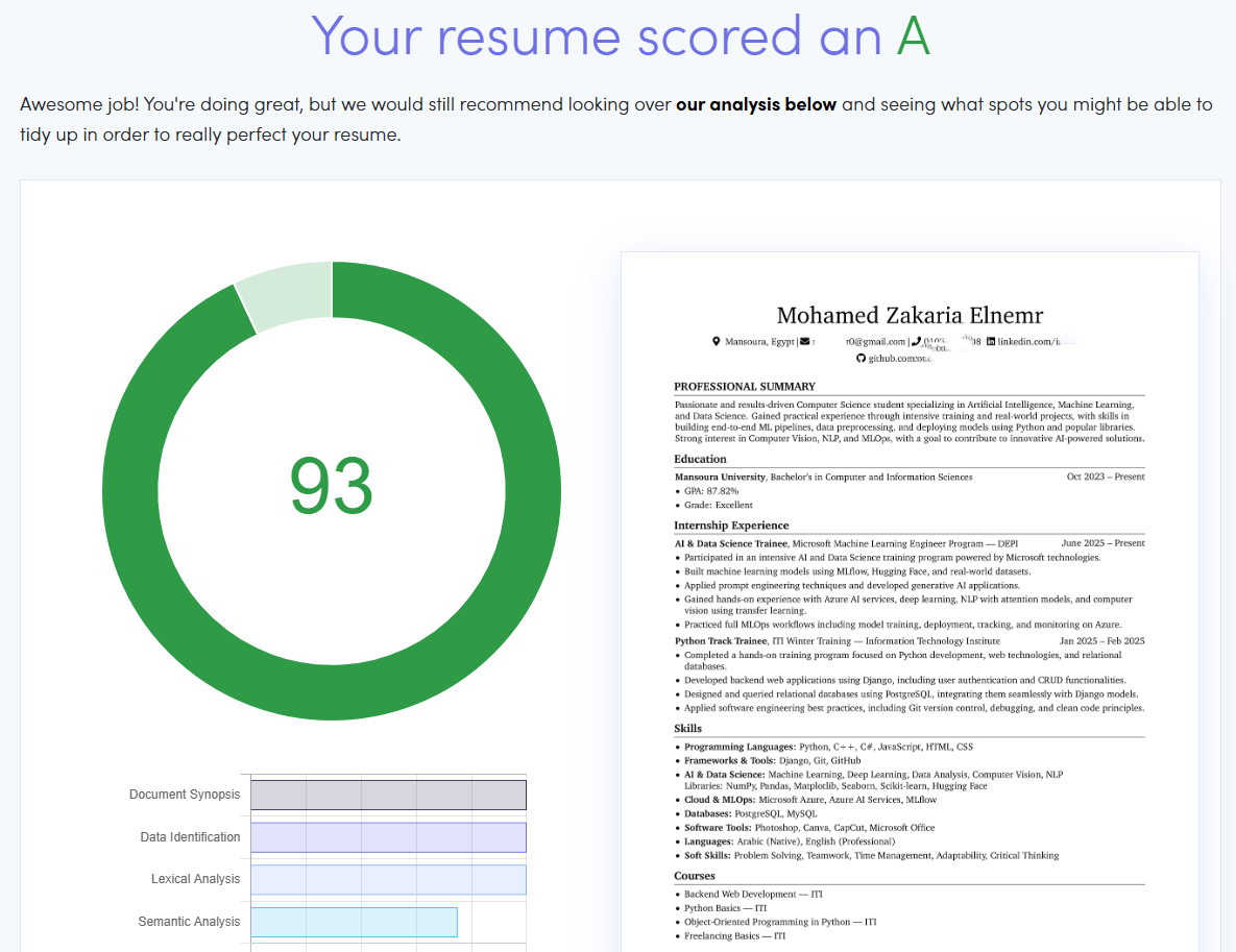 تصميم سيرة ذاتية متوافقة مع ATS وتحسين بروفايل LinkedIn