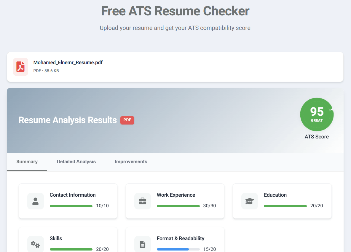 تصميم سيرة ذاتية متوافقة مع ATS وتحسين بروفايل LinkedIn