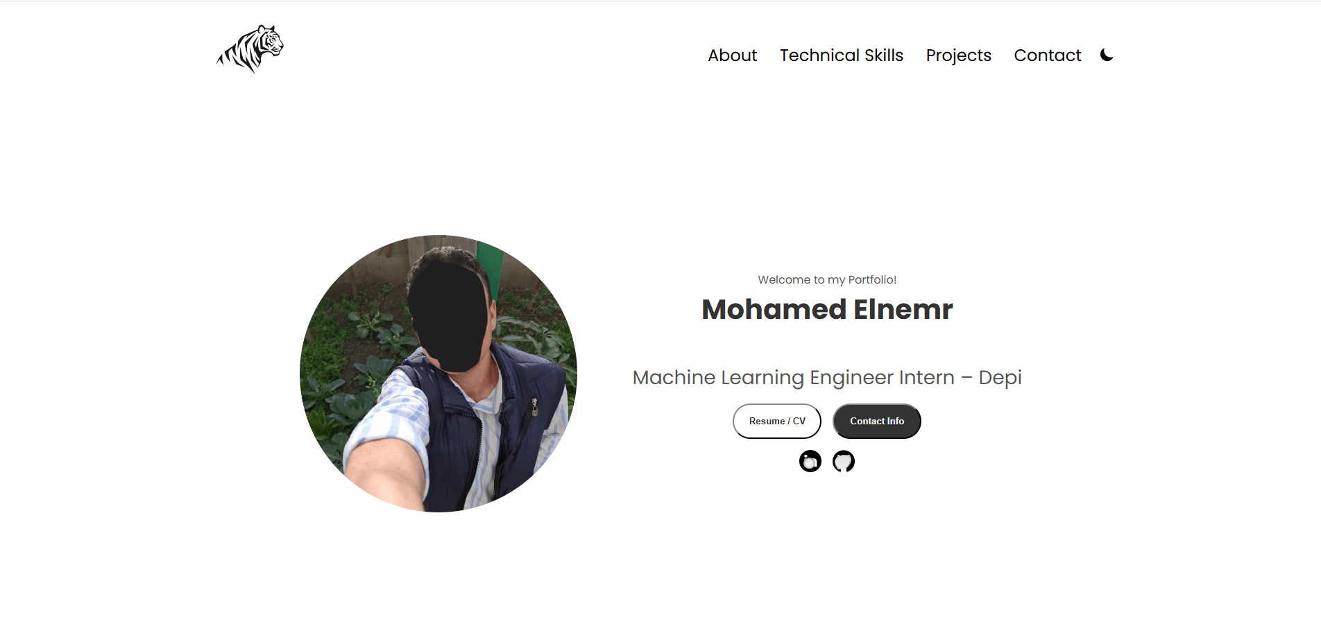موقع بورتفوليو احترافي + PDF يعرض شغلك بأناقة