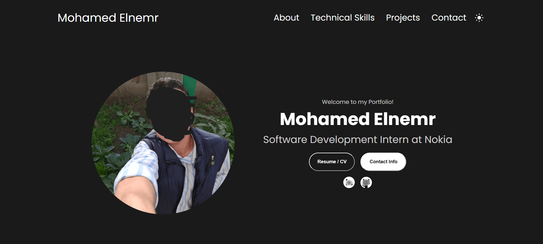 موقع بورتفوليو احترافي + PDF يعرض شغلك بأناقة