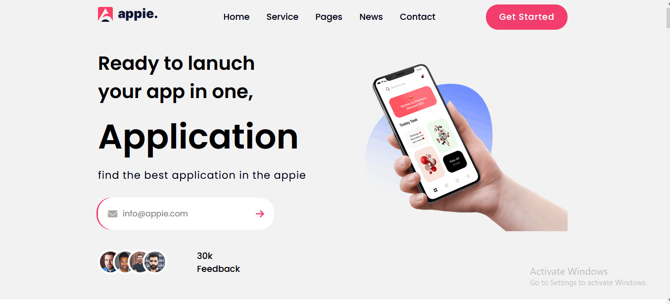 تصميم صفحه هبوط Landing page بطريقه جذابه ورائعه