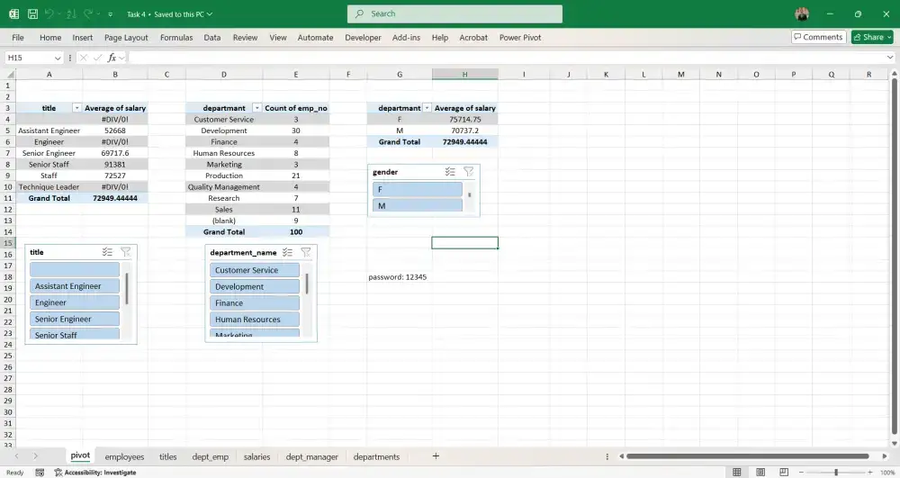 تحليل البيانات باستخدام Excel بطريقة احترافية