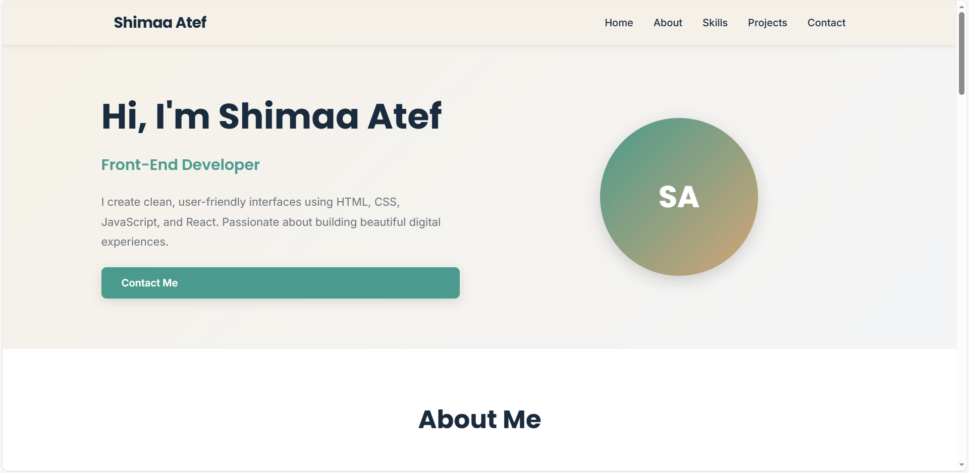 تصميم بورتفوليو شخصي احترافي متجاوب يعكس هويتك ويعرض أعمالك