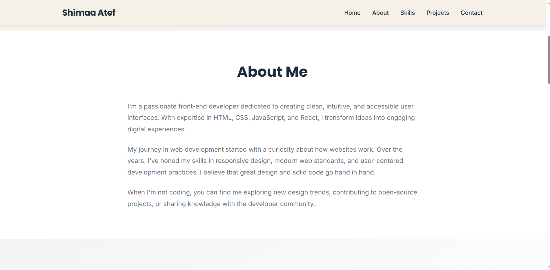 تصميم بورتفوليو شخصي احترافي متجاوب يعكس هويتك ويعرض أعمالك