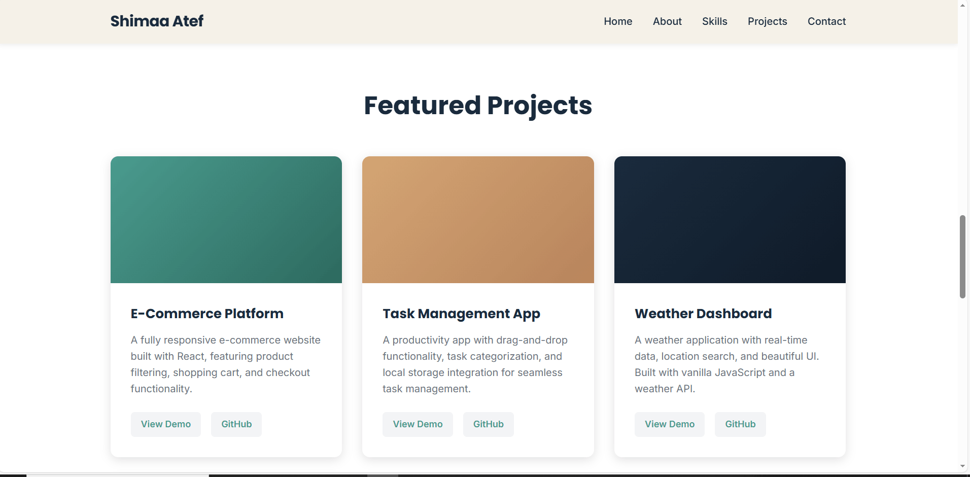 تصميم بورتفوليو شخصي احترافي متجاوب يعكس هويتك ويعرض أعمالك