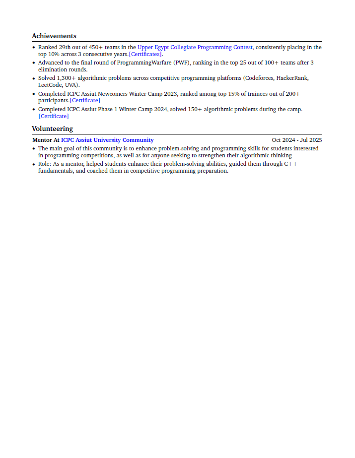 عمل سيرة ذاتية بشكل احترافي ومتناسب مع نظام ال ATS