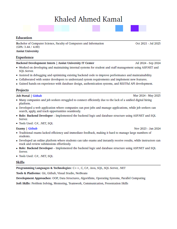 عمل سيرة ذاتية بشكل احترافي ومتناسب مع نظام ال ATS