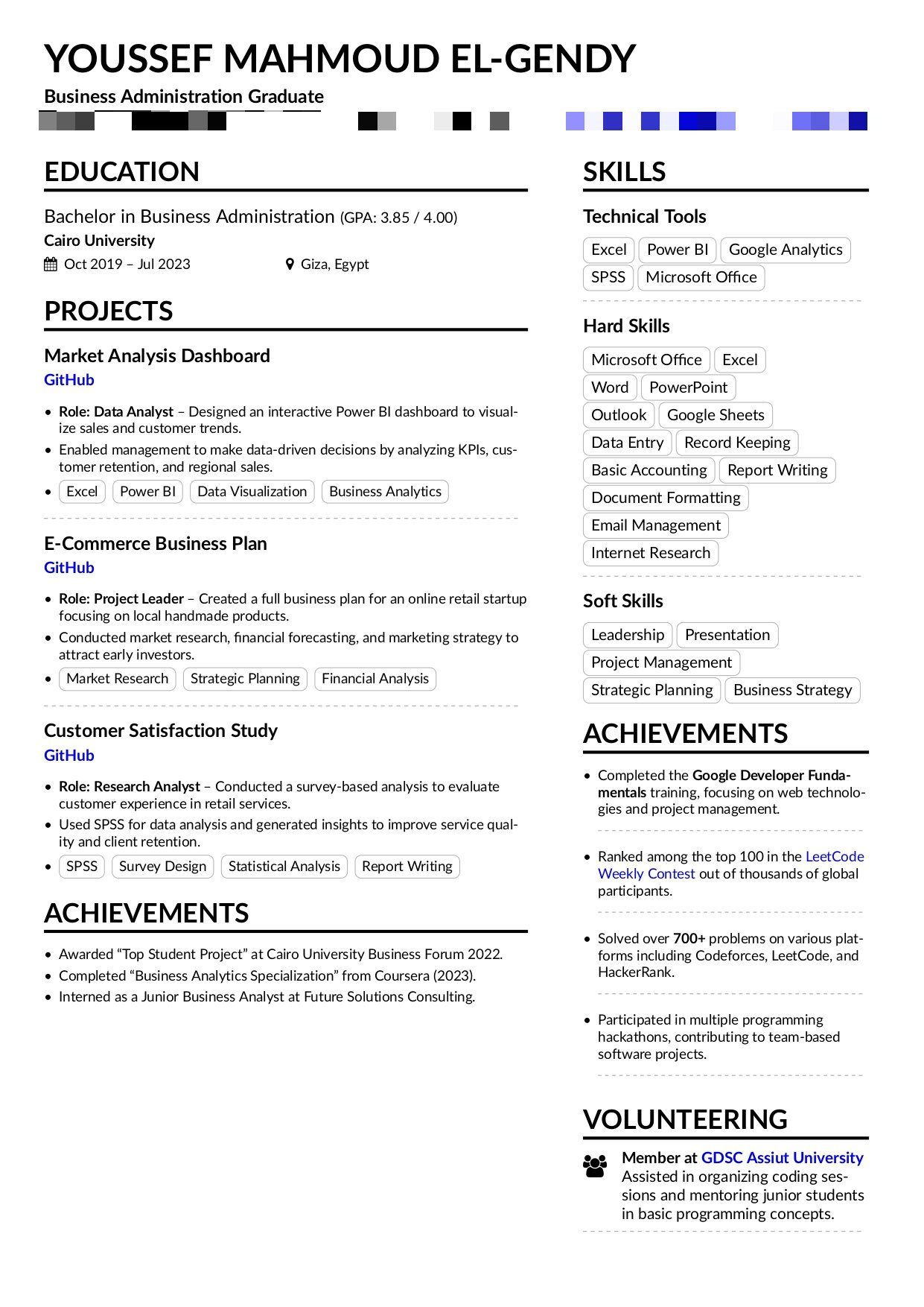 عمل سيرة ذاتية بشكل احترافي ومتناسب مع نظام ال ATS