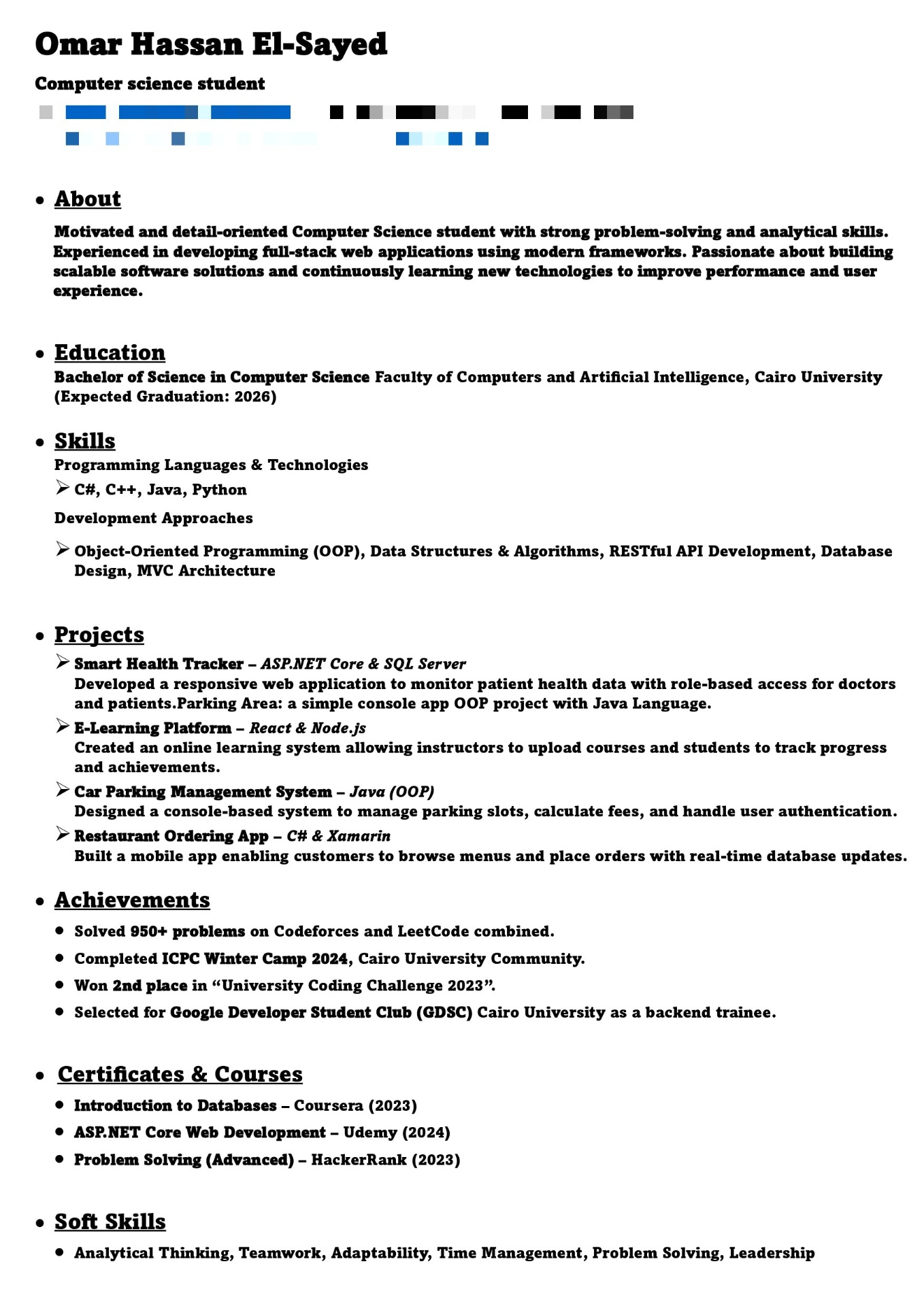 عمل سيرة ذاتية بشكل احترافي ومتناسب مع نظام ال ATS