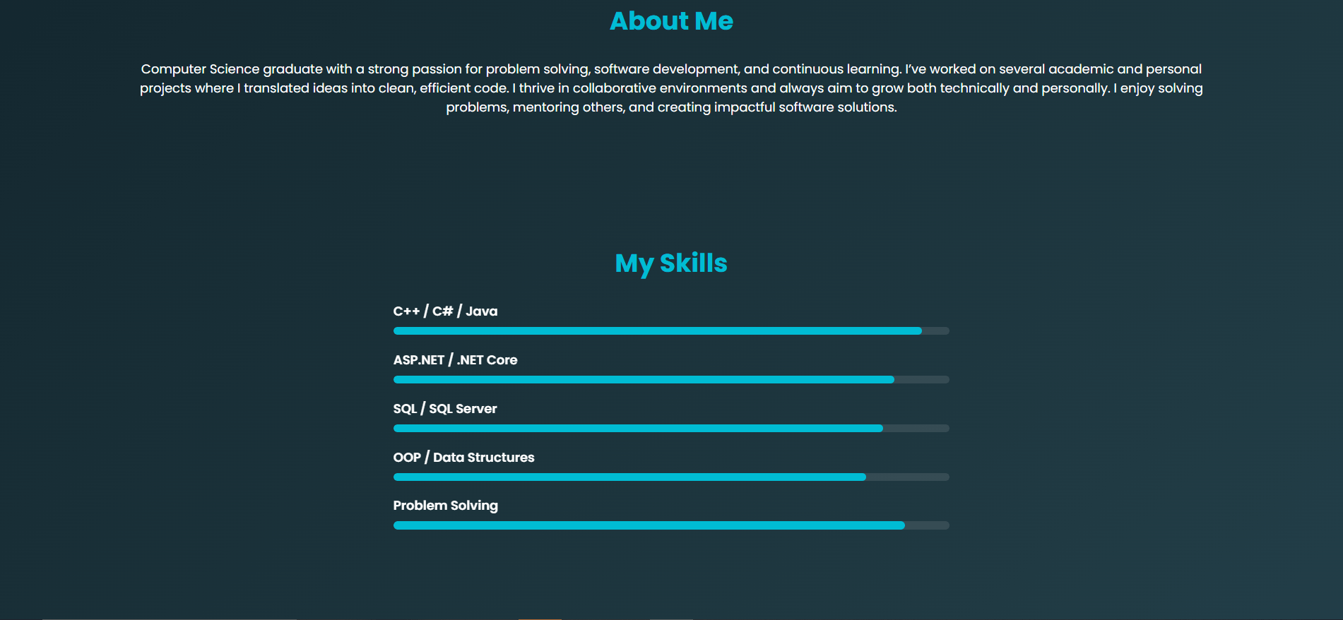 ساصمم لك بورتفوليو احترافي يعرض اعمالك بشكل مميز