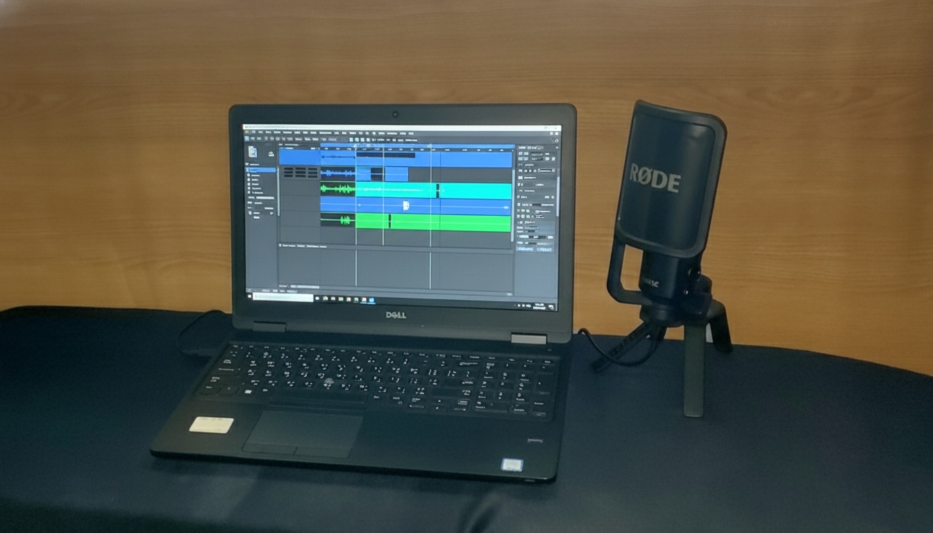 "تعليق صوتي احترافي لجميع المشاريع"