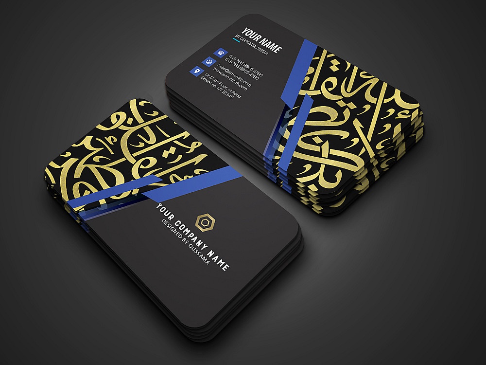 تصميم-كروت-عمل-business-card