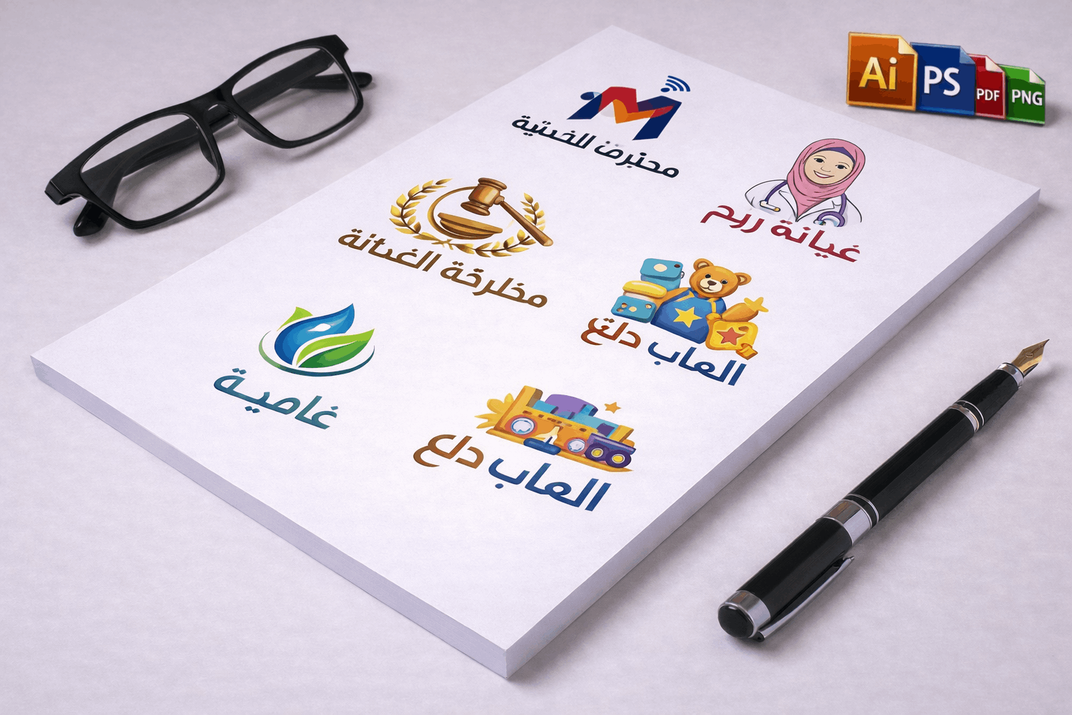 تصميم-شعار-احترافي-بهوية-مميزة-تسليم-الملف-المفتوح