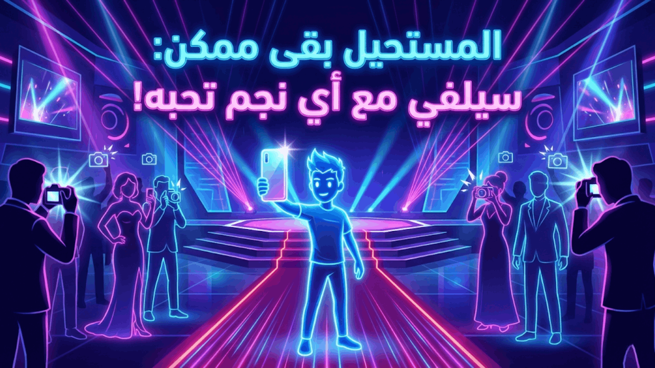 سأصنع لك فيديو سيلفي احترافي بالذكاء الاصطناعي يجمعك مع 3 مشاهير فأكثر (جودة خيالية)