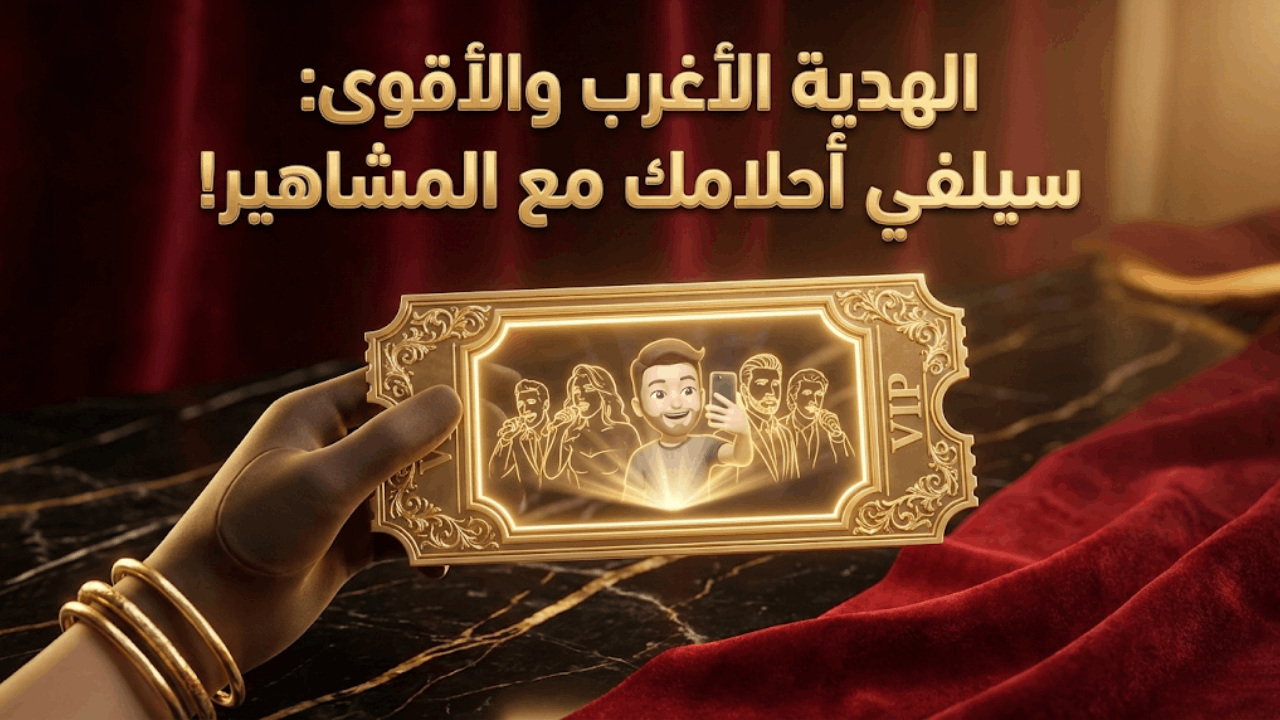 سأصنع لك فيديو سيلفي احترافي بالذكاء الاصطناعي يجمعك مع 3 مشاهير فأكثر (جودة خيالية)