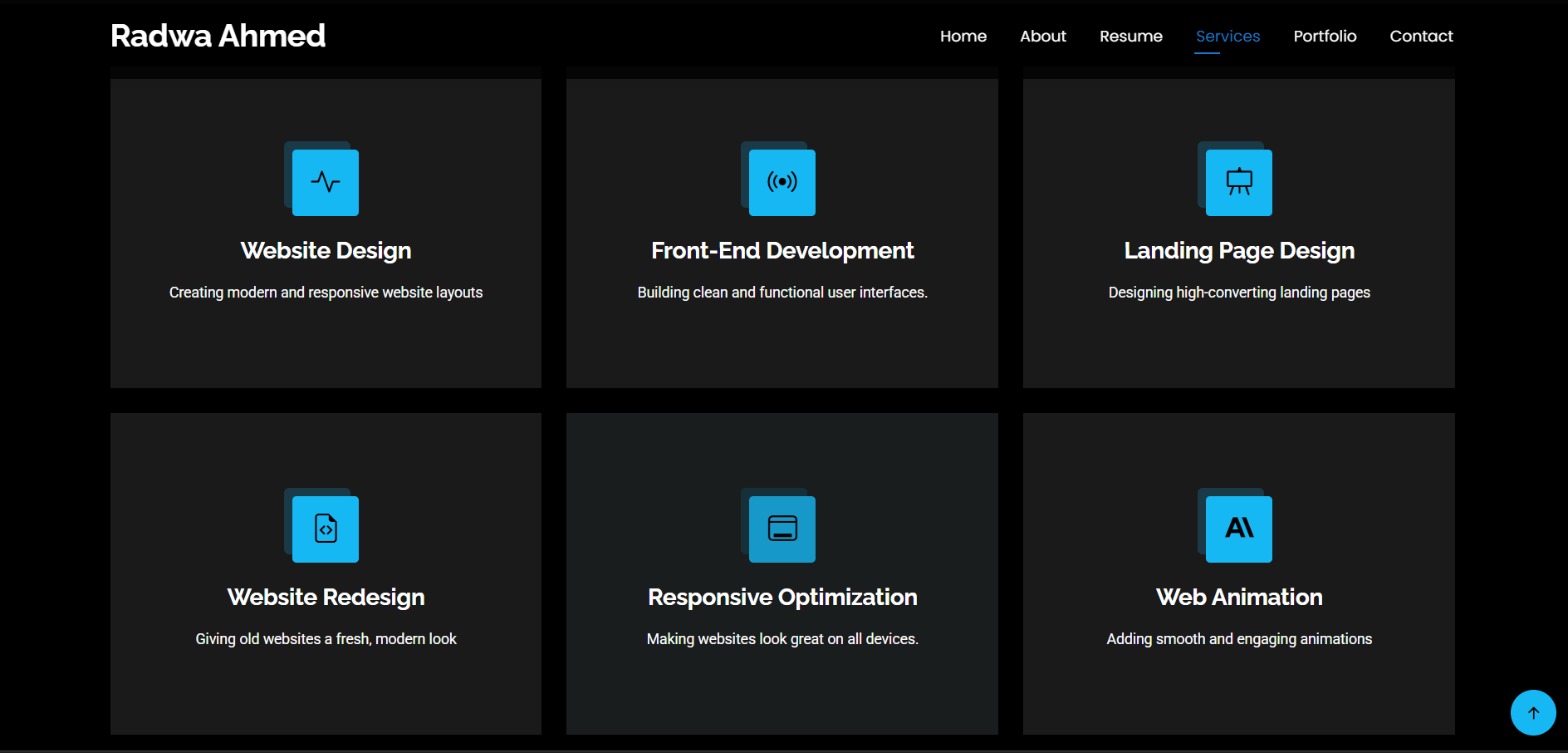 عمل صفحة ويب باستخدام  HTML CSS JS Tailwind Bootstrap React