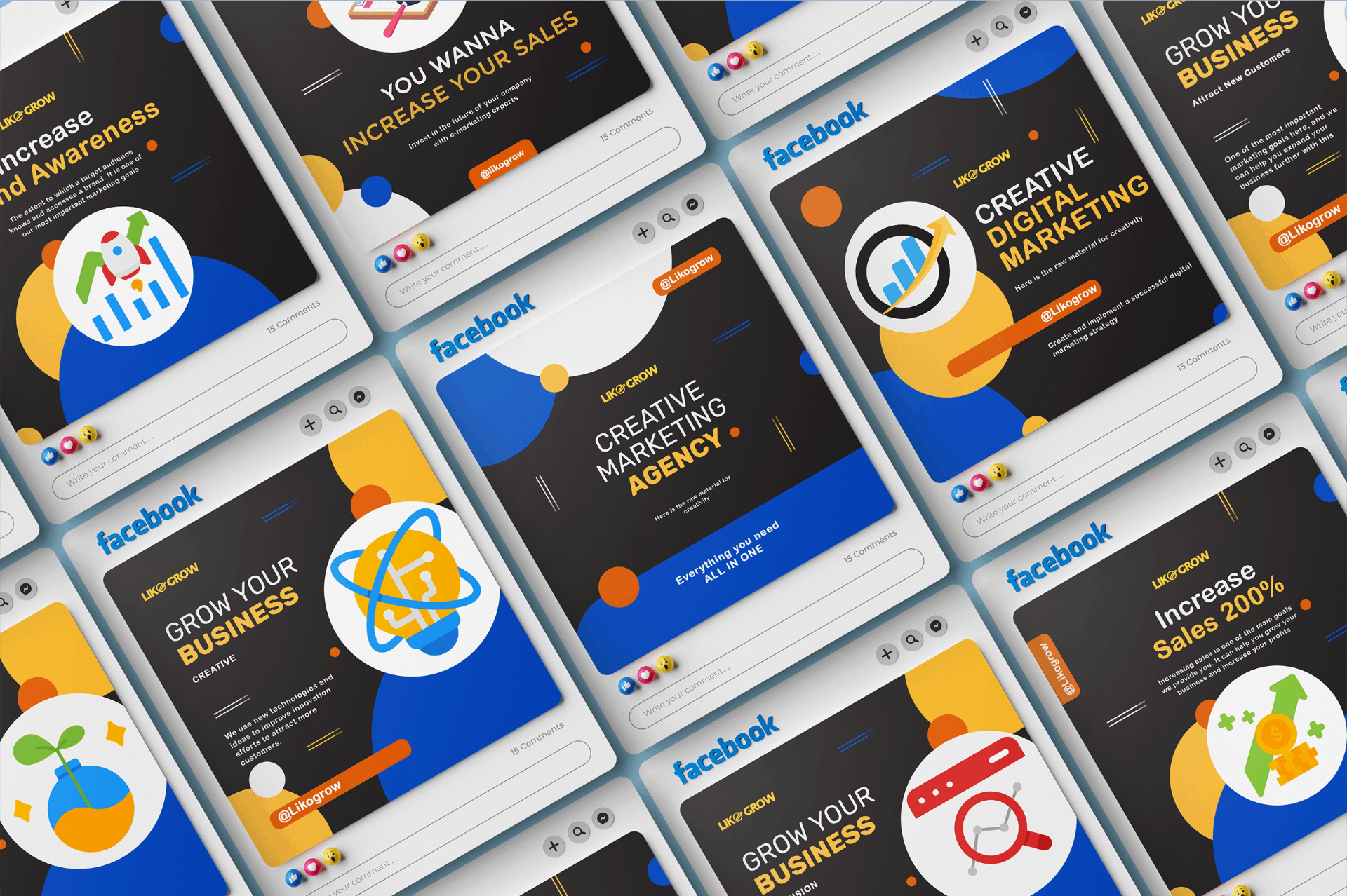 تصميم-منشورات-سوشيال-ميديا-احترافية