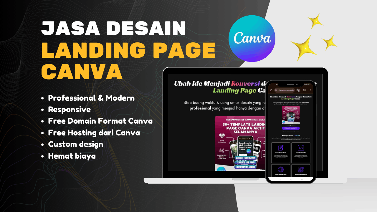 jasa-desain-landing-page-format-canva-gratis-domain-canva