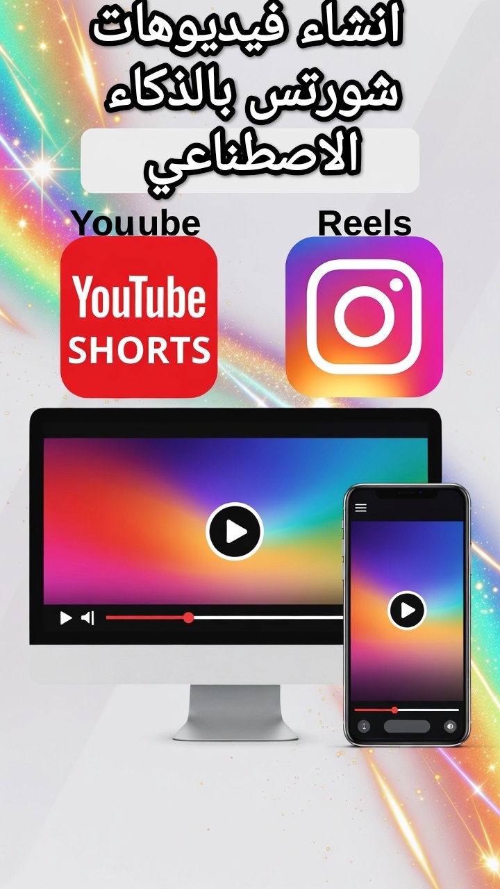 إنشاء-فيديوهات-يوتيوب-شورتس-وريلز-احترافية-باستخدام-الذكاء-الاصطناعي